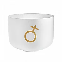 Meinl Planetary Tuned Crystal Singing Bowl 12 Earth Platonic Year