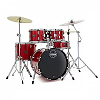 Mapex Comet Series Compact 18 Drum Kit Infra Red wRide Cymbal
