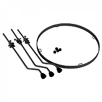 Worldmax Floor Tom Suspension Mount For 16 8 Lug Drum Legs Included Black