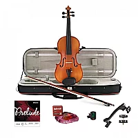 Hidersine Vivente Finetune Violin Outfit Full Size and Accessories Bundle