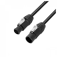 Adam Hall 3 STAR powerCON IP65 Rated K4CPFTCON to K4CPMTCON Power Link Cable 1.5m