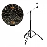 Meinl 22 Classics Custom Dark Ride Cymbal and Gear4music Boom Arm Stand Black