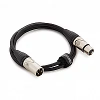 Studiospares Standard XLR M XLR F Cable 1m