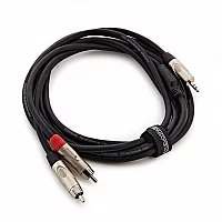 Studiospares 3.5mm M TRS Phono RCA M Cable 3m
