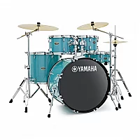 Yamaha Rydeen 20 Drum Kit wCymbals Turquoise Glitter