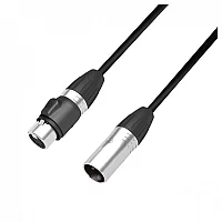 Adam Hall 4 STAR IP65 Rated 5Pin XLR F to 3 Pin XLR M Adapter DMX Cable 20cm