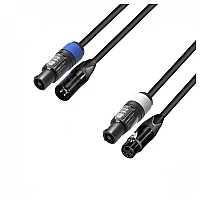 Adam Hall 5 STAR Neutrik XLR to powerCON Hybrid Cable 5m