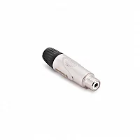 Precision Pro Female Phono Connector by Studiospares Black