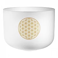 Meinl Sonic Energy 16 Flower of Life Crystal Singing Bowl 128 Hz C3