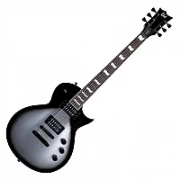 ESP LTD EC256 Silver Sunburst Teardrop