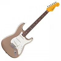 Fender American Vintage 1965 Stratocaster RoundLam Rosewood Fingerboard Shoreline Gold