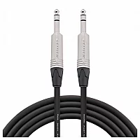 Studiospares Pro Neutrik Balanced Stereo Jack Mogami Cable 60cm Black