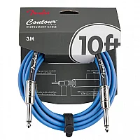 Fender Contour 10 Cable Lake Placid Blue