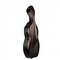 BAM 1003XL BonBon Hightech Cello Case With Wheels Brown and Black