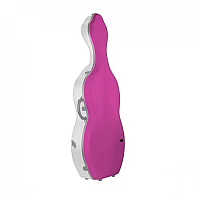 BAM 1003XL BonBon Hightech Cello Case Without Wheels Purple and White
