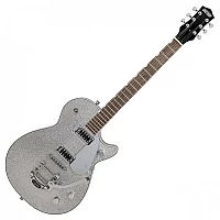 Gretsch G5230T Electromatic Sparkle Jet FT SingleCut with Bigsby Silver Sparkle