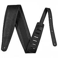 Fender 3.5 Premium Leather Strap Black
