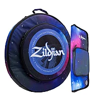 Zildjian 20 Student Cymbal Backpack and Stick Bag Purple Galaxy