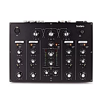 SubZero 4 Channel Rotary DJ Mixer