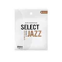 DAddario Organic Select Jazz Unfiled Alto Saxophone Reeds 2S 3 Pack