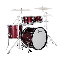 Ludwig Neusonic 22 Rapid MOD2 4pc Shell Pack Merlot Super Sparkle