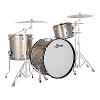 Ludwig Neusonic 24 Pro Beat 3pc Shell Pack Titanium Super Sparkle