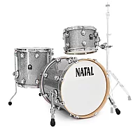 Natal Originals Maple 18 3pc Shell Pack Silver Sparkle