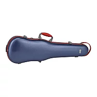 Gewa Fun Polycarbonate Shaped Violin Case Blue and Red
