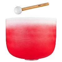 Sela 14 Red Crystal Singing Bowl Root Chakra