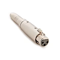 Studiospares 6.35mm F TRS to XLR F Connector