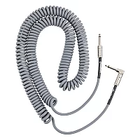 Fender Contour Coiled Cable 9m30ft Inca Silver