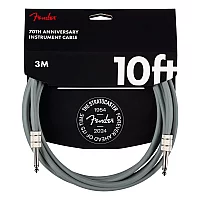 Fender Anniversary Instrument Cable 10ft3m Grey