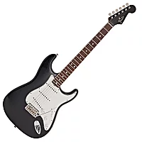 Fender Custom Shop 65 Stratocaster DLX Closet Classic Super Faded Aged Black R125525