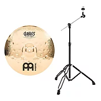 Meinl Classics Custom Extreme Metal 16 Crash and Gear4music Boom Arm Stand Black