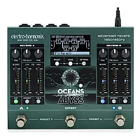 Electro Harmonix Oceans Abyss Dual Stereo Reverb Pedal