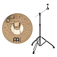 Meinl Classics Custom Extreme Metal 20 Ride and Gear4music Boom Arm Stand Black