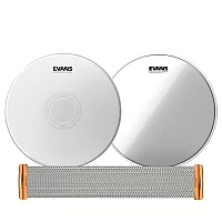 Evans 13 UV1 Reverse Dot Snare Drum Super 30 Upgrade Pack