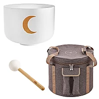 Meinl Planetary Tuned Crystal 12 Singing Bowl Set Synodic Moon