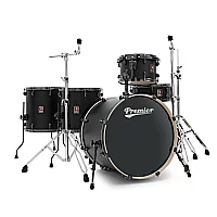 Premier Artist 22 5pc Heavy Rock Drum Kit Matte Black
