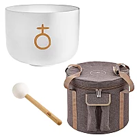Meinl Planetary Tuned Crystal 12 Singing Bowl Set Earth Year Om