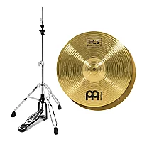 Meinl HCS 13 Hi Hat Cymbals and Premier Artist HiHat Stand