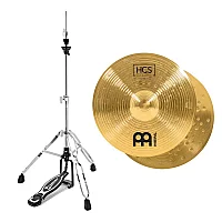 Meinl HCS 14 Hi Hat Cymbals and Premier Artist HiHat Stand