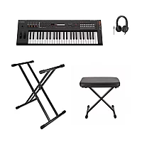 Yamaha MX49 II Music Production Synthesizer Package Black
