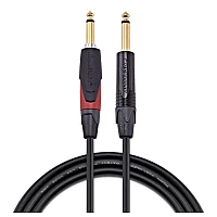 Studiospares Pro Neutrik Silent Mogami Guitar Cable 3m Black