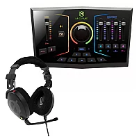 MGAME RGB DUAL Ultimate Streaming and Gaming Headset Bundle