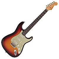 Fender Custom Shop 60 Stratocaster Journeyman Relic Aged Chocolate 3 Colour Sunburst R135693