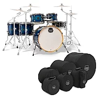 Mapex Armory 22 LA Fusion 6pc Shell Pack wBag Set Blue Wave Burst