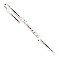 Trevor James Performer Bass Flute Silver Lip and Riser