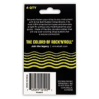 Ernie Ball P05622 Strap Blocks Pack Of 4 Green
