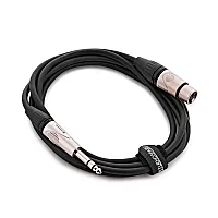 Studiospares Standard XLR F 6.35mm M TRS Cable 2.5m
